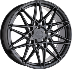 Petrol 18x8 P3C Semi Gloss Black +40mm