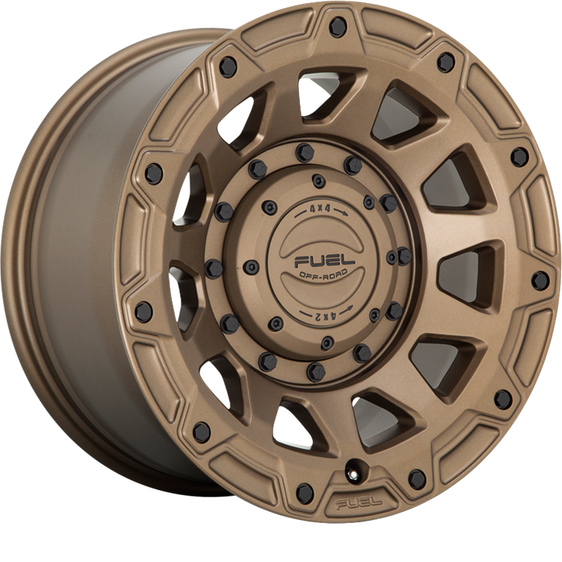 Fuel 17x9 D731 Tracker Matte Bronze +1mm