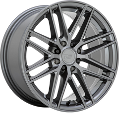 Motegi Racing 17x8 MR157 CM8 Gloss Gunmetal +38mm