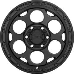 KMC 18x8.5 KM541 Dirty Harry Textured Black +0mm