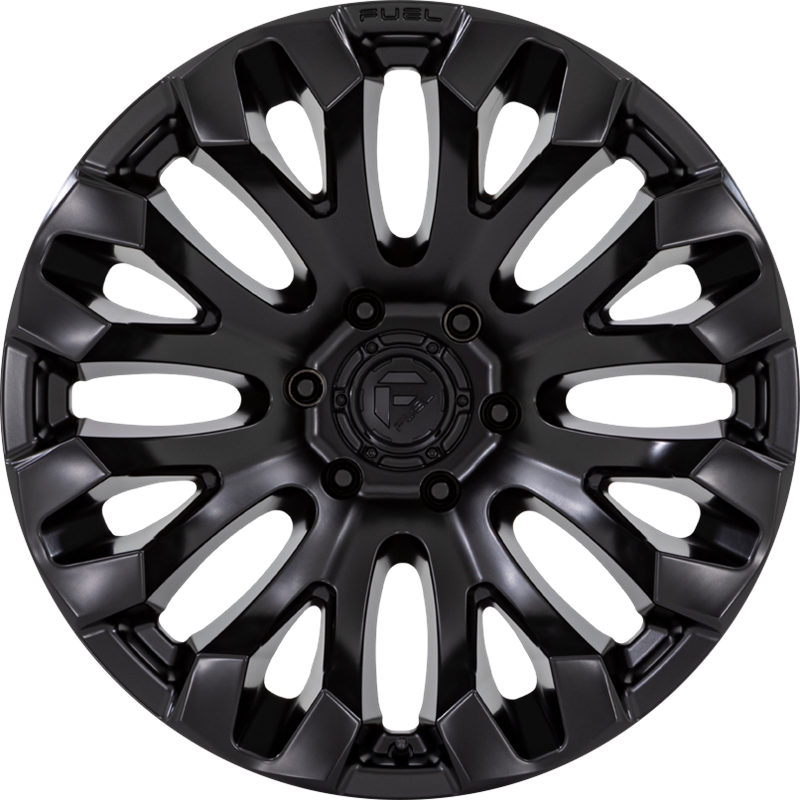 Fuel 18x9 D831 Quake Blackout +1mm