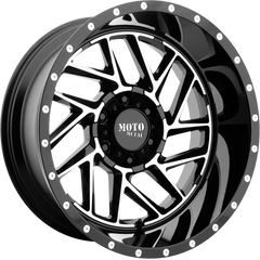 Moto Metal 20x12 MO985 Breakout Gloss Black Machined -44mm