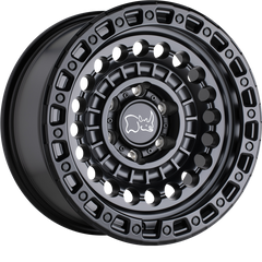 Black Rhino 17x8.5 Sentinel Matte Black -10mm