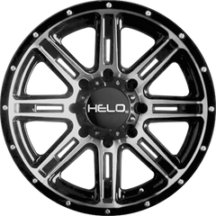 Helo 18x9 HE900 Gloss Black Machined +0mm