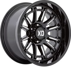 XD 20x9 XD865 Phoenix Gloss Black Milled +18mm