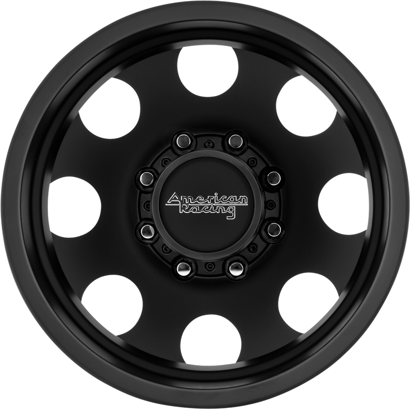 American Racing 16x6 AR204 Baja Dually Satin Black -134mm