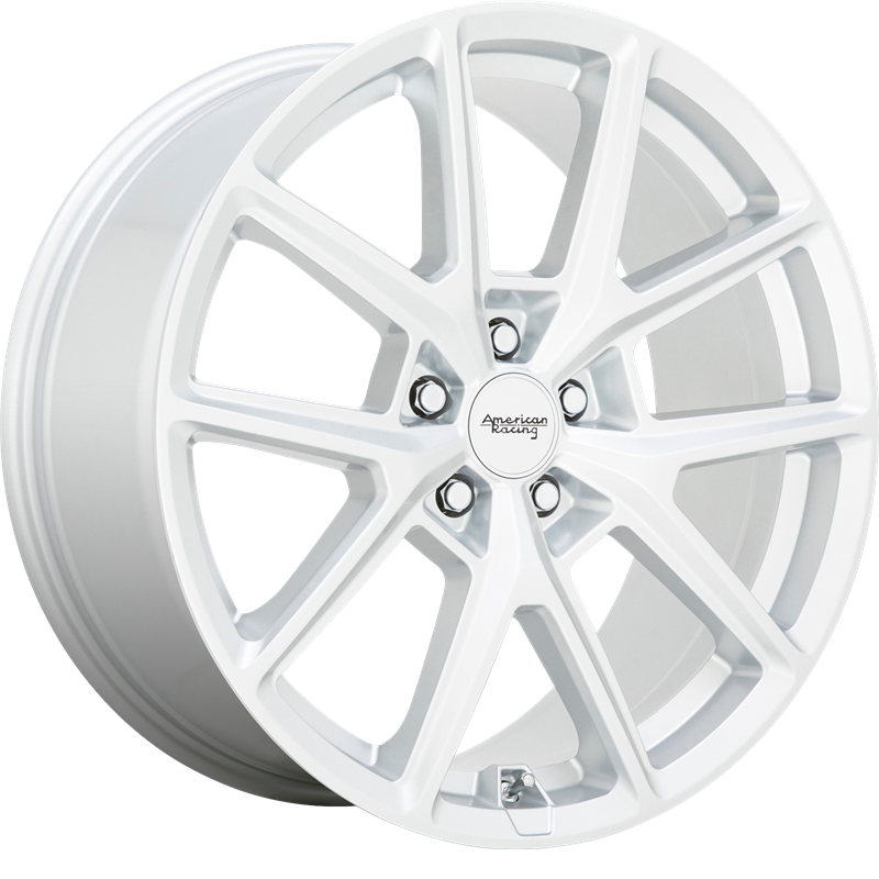 American Racing 18x8 AR943 Hyper Silver +35mm