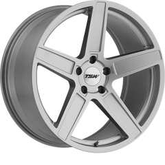 TSW 20x10 Ascent Matte Titanium Silver +40mm