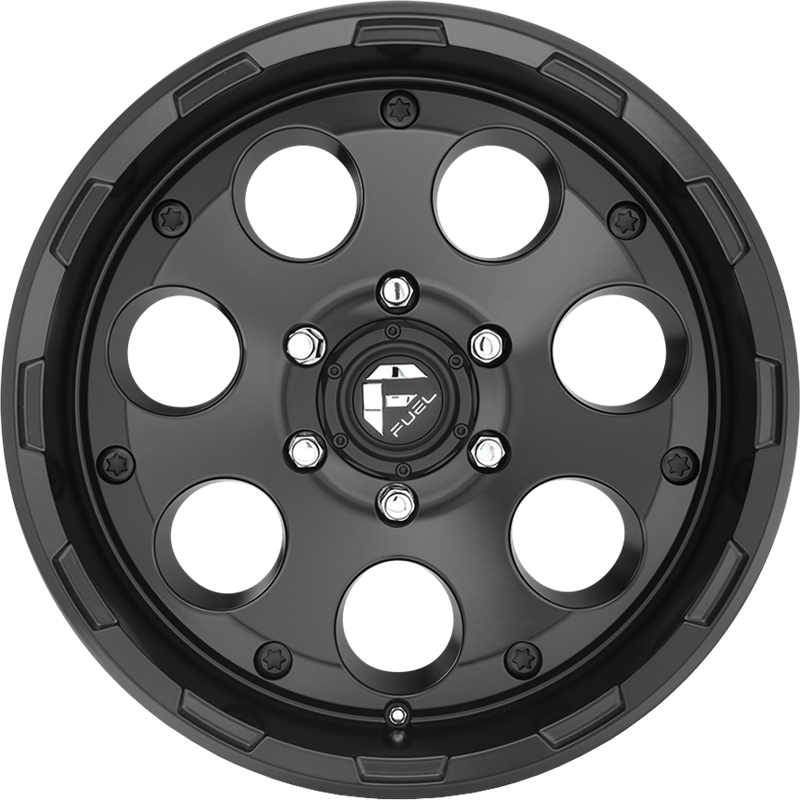 Fuel 20x9 D608 Enduro Matte Black +1mm