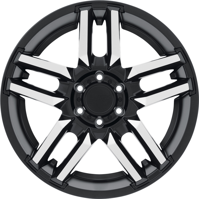 Black Rhino 18x9 Mesa Matte Black w/ Machined Face -18mm