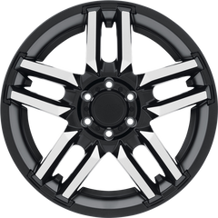 Black Rhino 18x9 Mesa Matte Black w/ Machined Face -18mm