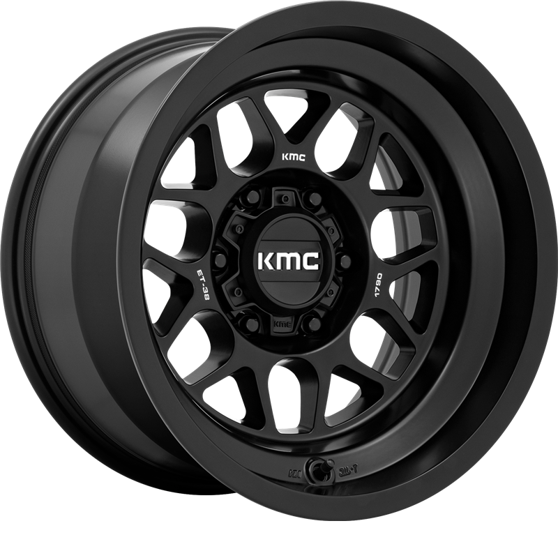 KMC 16x8 KM725 Terra Satin Black +0mm