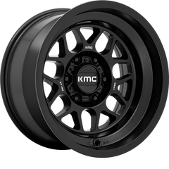 KMC 16x8 KM725 Terra Satin Black +0mm