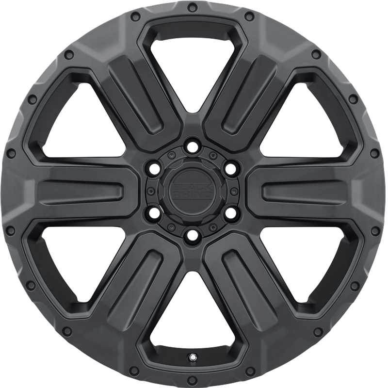 Black Rhino 17x8.5 Wanaka Matte Black -18mm