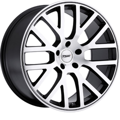 TSW 18x8 Donington Gunmetal w/ Mirror Cut Face +20mm