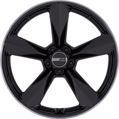 American Racing 20x12 TTF Gloss Black w/ Double Dark Tint Lip +6mm