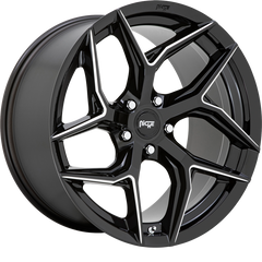 Niche 20x9 M266 Torsion Gloss Black Milled +35mm