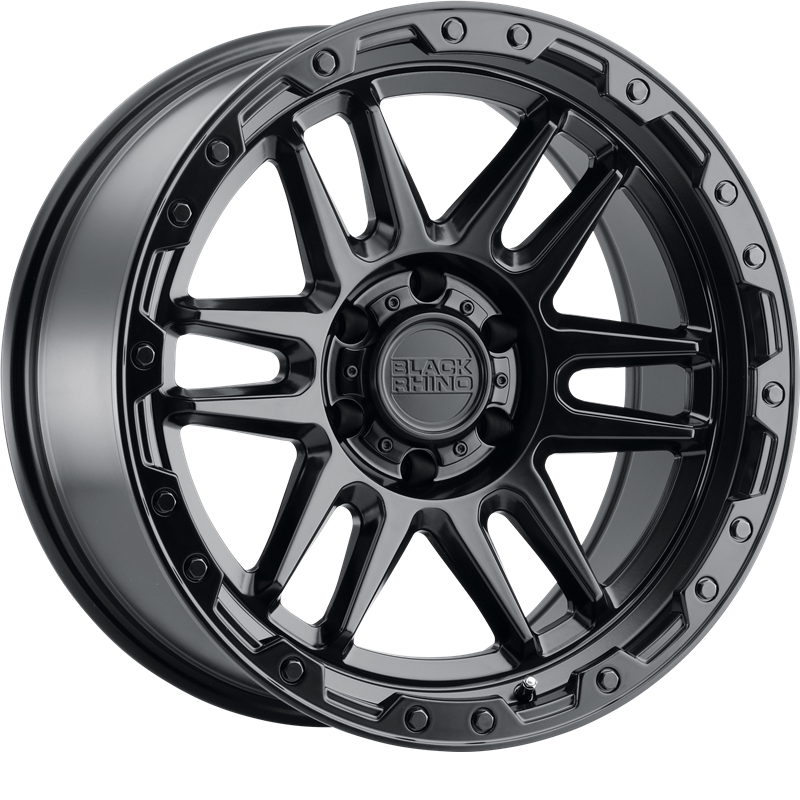 Black Rhino 20x9 Apache Matte Black +2mm