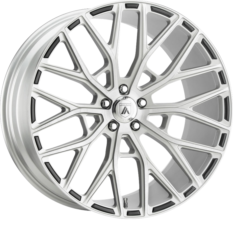 Asanti 20x10.5 ABL-21 Leo Brushed Silver +45mm