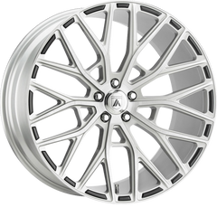 Asanti 20x10.5 ABL-21 Leo Brushed Silver +45mm