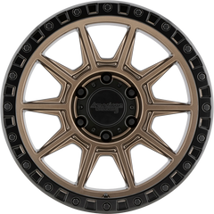 American Racing 18x9 AR202 Matte Bronze w/ Black Lip +0mm