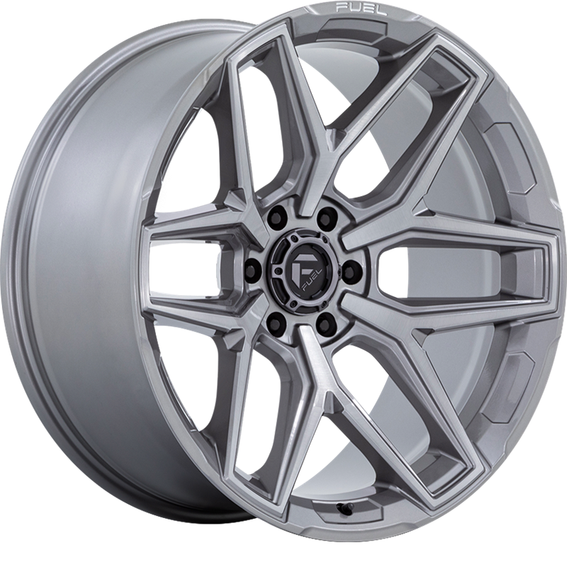 Fuel 18x9 Flux Platinum +1mm