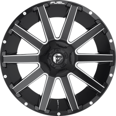 Fuel 20x10 D616 Contra Matte Black Milled -18mm