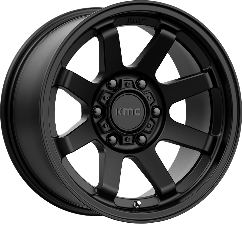 KMC 16x8 KM723 Trail Satin Black +0mm