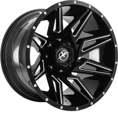 XF Off-Road 20x10 XF-218 Gloss Black Milled -12mm