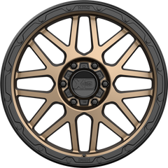 XD 17x8.5 XD135 Grenade OR Matte Bronze w/ Matte Black Lip +0mm