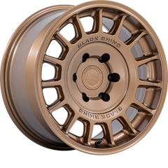 Black Rhino 17x8.5 BR015 Voll Matte Bronze +25mm