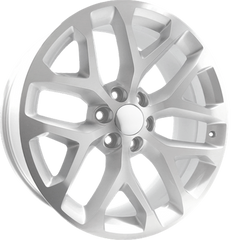 Performance Replicas 20x9 PR177 Silver Machined +24mm