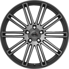 TSW 18x9.5 Crowthorne Matte Gunmetal w/ Matte Machined Face +20mm