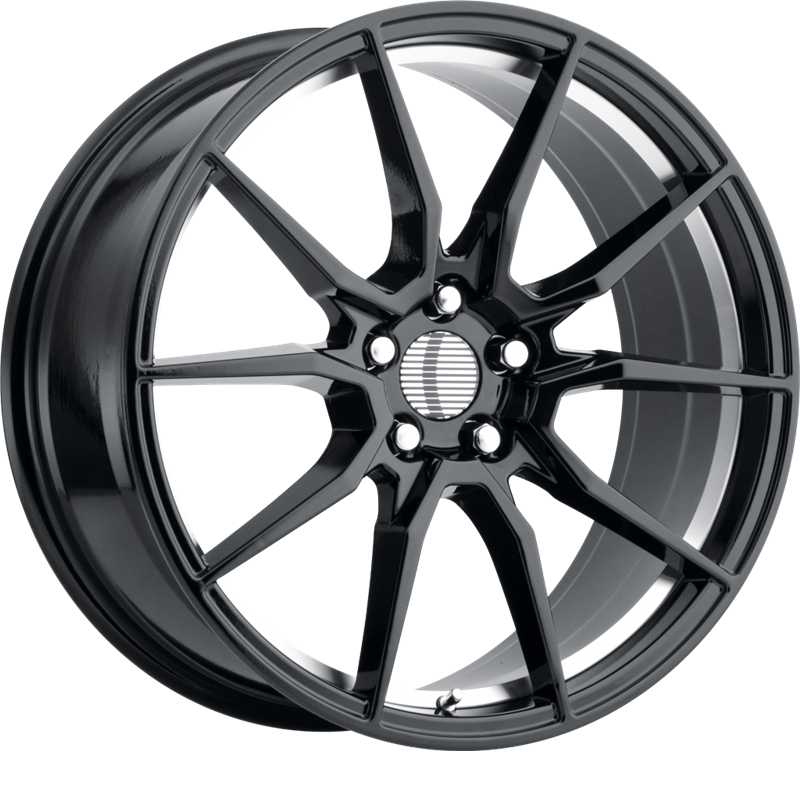 Performance Replicas 18x9 PR193 Gloss Black Machined +30mm