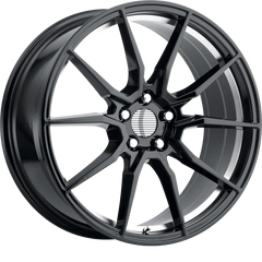 Performance Replicas 18x9 PR193 Gloss Black Machined +30mm