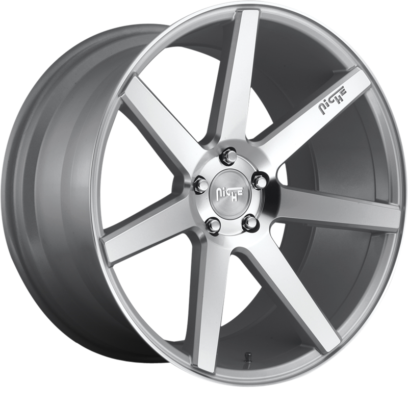 Niche 20x9 M179 Verona Gloss Silver Machined +35mm