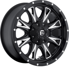 Fuel 18x9 D513 Throttle Matte Black Milled +20mm