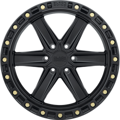 Black Rhino 20x9.5 Henderson Matte Black w/ Brass Bolts -18mm