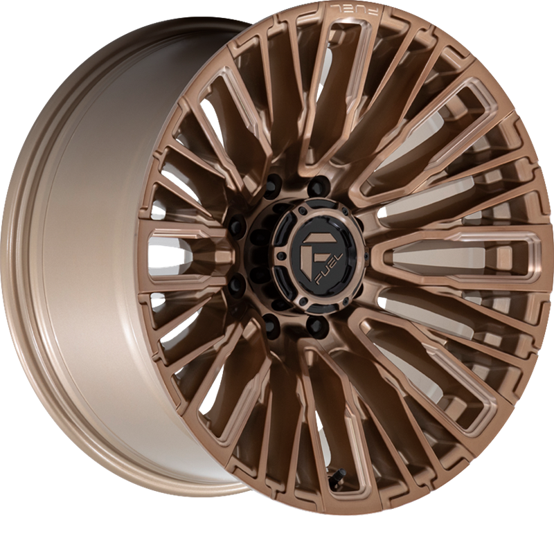 Fuel 17x9 D850 Rebar Platinum Bronze Milled -12mm