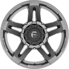 Fuel 20x12 D764 SFJ Matte Gunmetal -44mm