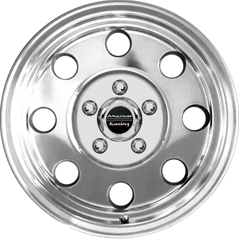 American Racing 17x9 AR172 Baja Polished -12mm