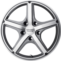 American Racing 17x7.5 AR883 Maverick Anthracite Machined +40mm