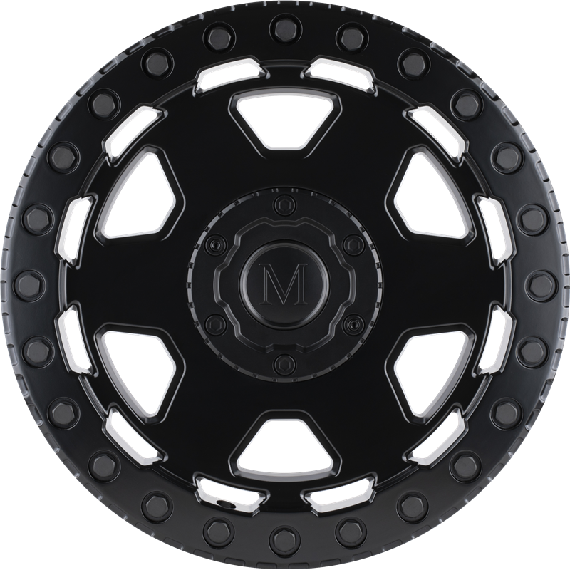 Mandrus 20x9 Forscher Matte Black +10mm