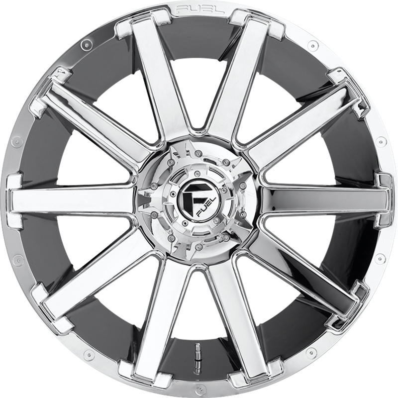 Fuel 20x10 D614 Contra Chrome -19mm