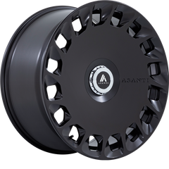 Asanti 20x9 ABL-45 Aristocrat Matte Black +15mm