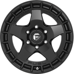 Fuel 17x9 D733 Warp Satin Black -12mm