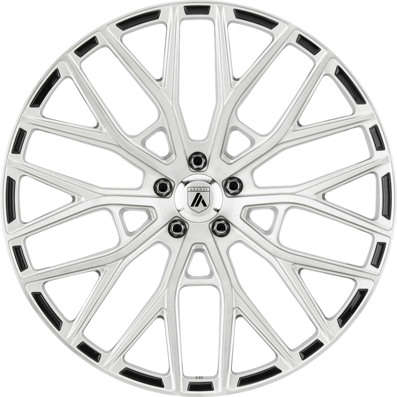 Asanti 20x10.5 ABL-21 Leo Brushed Silver +45mm