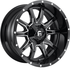 Fuel 20x9 D627 Vandal Gloss Black Milled +1mm