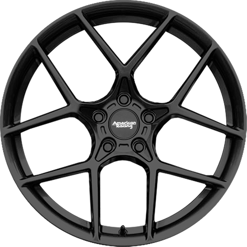 American Racing 20x9 AR924 Crossfire Satin Black +35mm