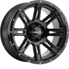 Helo 20x10 HE900 Gloss Black -24mm